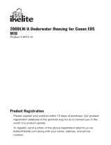 Ikelite 200DLM/A Underwater Housing for Canon EOS M10 Mirrorless Cameras User manual