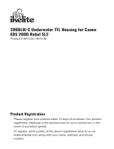 Ikelite 200DLM/C Underwater TTL Housing for Canon EOS 200D Rebel SL2 DSLR User manual