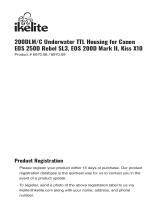 Ikelite 200DLM/C Underwater TTL Housing for Canon EOS 200D Rebel SL2 DSLR User manual