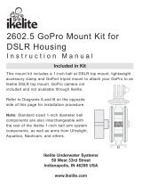 Ikelite GoPro Mount Kit for DSLR Housing User manual