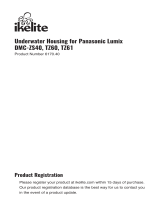 Ikelite Underwater Housing for Panasonic Lumix ZS40 TZ60 User manual
