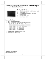 Posiflex TM/LM-2X12E User manual