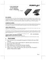 Posiflex LM-2310/ LM-2210 User manual