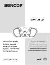 Sencor SPT 3800 User manual