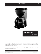 Sencor SCE 3000BK User manual