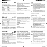 Sencor SST 12MDO User manual