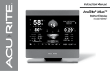 AcuRite Atlas DisplayColor Basic Display Model 06016MDark Theme Basic Display 06022MColor Display with Lightning Detection Model 06046M User manual