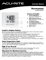 Accurite Thermometer User manual