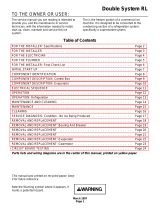 Scotsman NM1852RL User manual