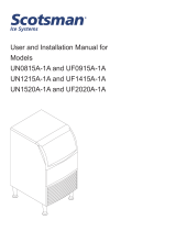 Scotsman UF2020 User manual