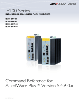 Allied Telesis IE200-6FP User manual