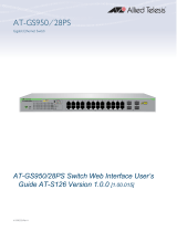 Allied Telesis GS950/16  User manual