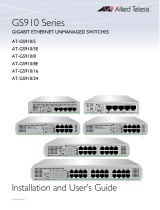 Allied Telesis GS910/24 Installation guide
