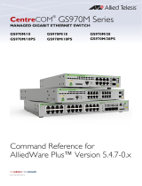 Allied Telesis GS970M/10PS User manual