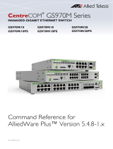 Allied Telesis GS970M/18PS User manual