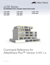 Allied Telesis x230-28GP User manual