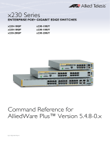 Allied Telesis x230-18GT User manual