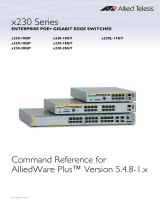 Allied Telesis x230-18GP User manual