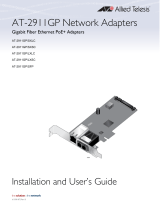 Allied Telesis 2911GP/SFP Installation guide