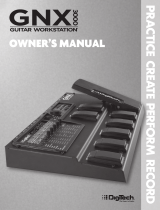 DigiTech GNX3000 Owner's manual