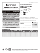 Randell RCHB Drop-In User manual