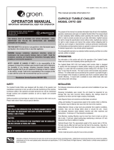 Capkold Tumble Chiller CKTC-320 User manual