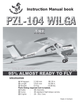 Black Horse Model PZL-104 WILGA BH 124 User manual