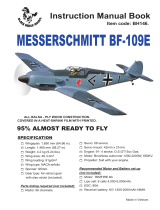 Black Horse Model MESSERSCHMITT BF-109E BH146 User manual