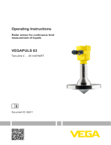 Vega VEGAPULS 63 Operating instructions