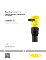 Vega VEGASON 62 Operating instructions