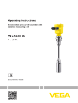 Vega VEGABAR 86 Operating instructions