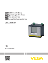 Vega VEGAMET 381 Operating instructions