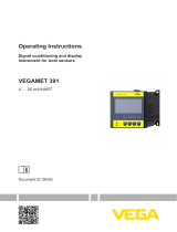 Vega VEGAMET 391 Operating instructions
