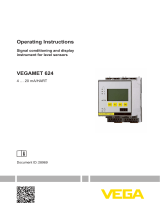 Vega VEGAMET 624 Operating instructions