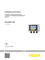 Vega VEGAMET 842 Operating instructions