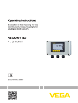 Vega VEGAMET 862 Operating instructions