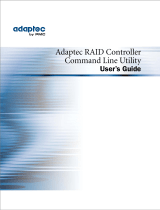 Adaptec 6805Q with maxCache™ 2.0 User manual