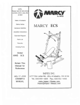Marcy MWB-ECS Owner's manual