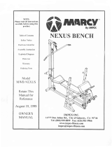 Marcy Nexus Owner's manual
