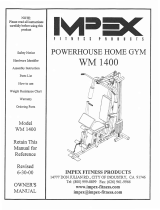Impex WM-1400 Owner's manual