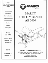 Marcy AB-2000 Owner's manual