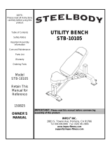 Marcy STB-10105 Owner's manual