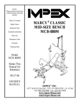 Marcy MCB-880M User manual