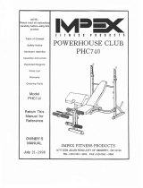 Impex PHC-740 Owner's manual