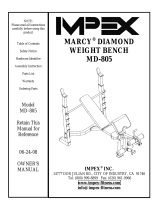 Impex MD-805 User manual