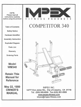 Impex WM-340 Owner's manual