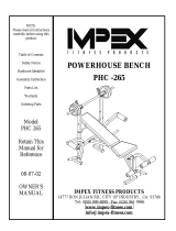 Impex PHC-265 User manual