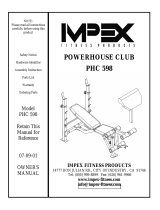 Impex PHC-598 Owner's manual