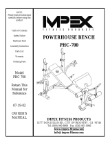 Impex PHC-700 User manual