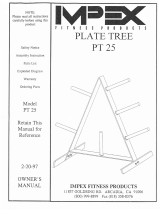 Marcy PT-25 Owner's manual